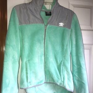 Mint green jacket